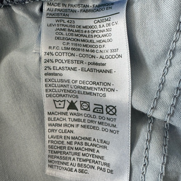 Levi’s Signature Joggers size XL distressed cuff elastic stretch waist loose GUC - Picture 14 of 14